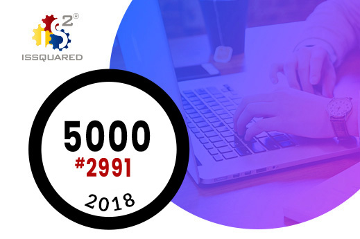 ISSQUARED® een Inc. 5000-bedrijf, voor de 4e achtereenvolgende keer